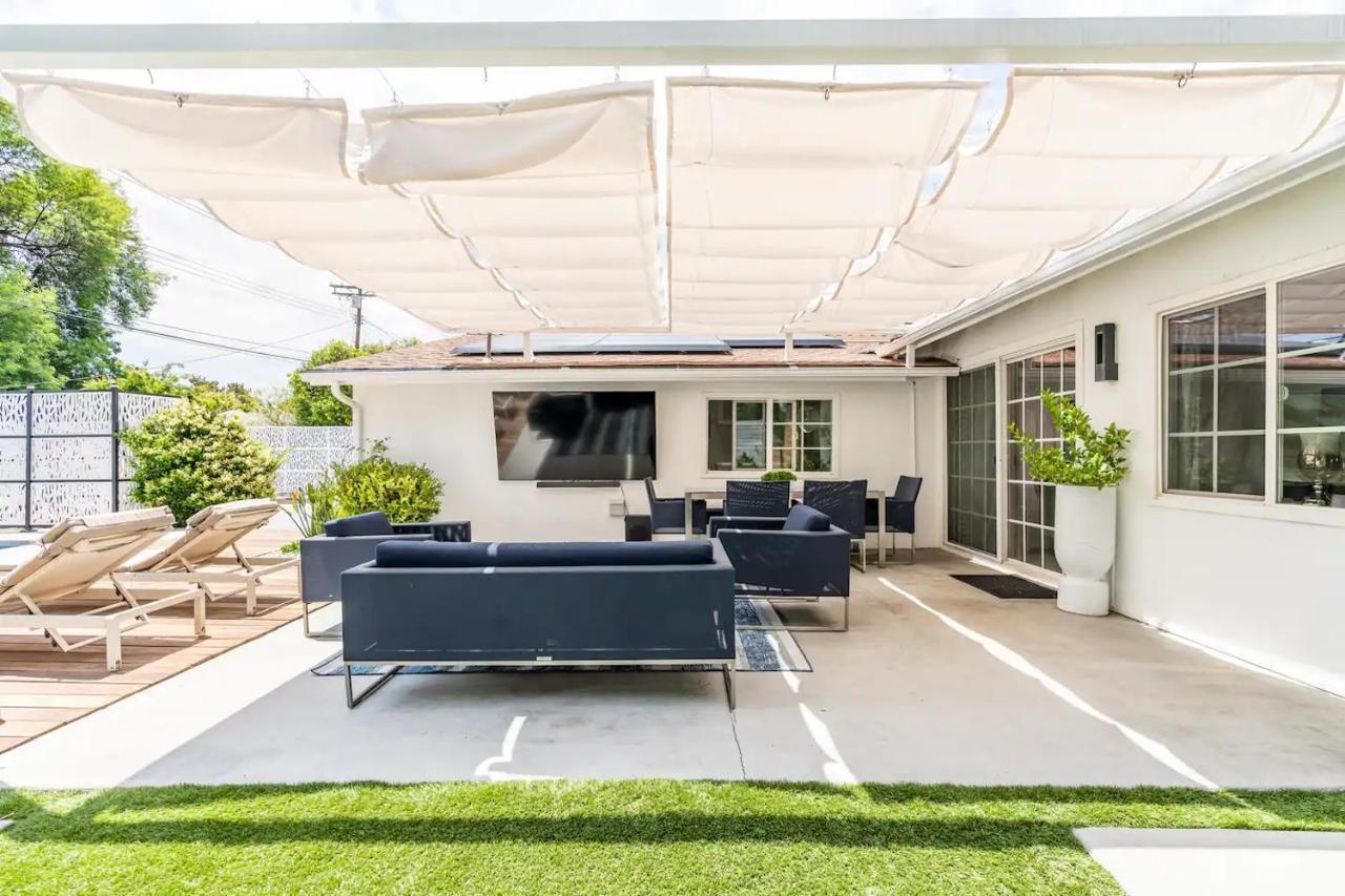 New Luxury Entertaining House With Pool Spa Sauna Tesla Charger Pets Los Angeles Eksteriør bilde